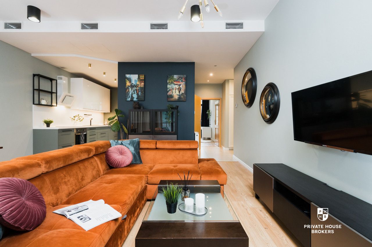 Nowoczesne trzypokojowe mieszkanie z balkonem ul. Wielopole - Mieszkanie - Wynajem - Kraków, Śródmieście / Stare Miasto