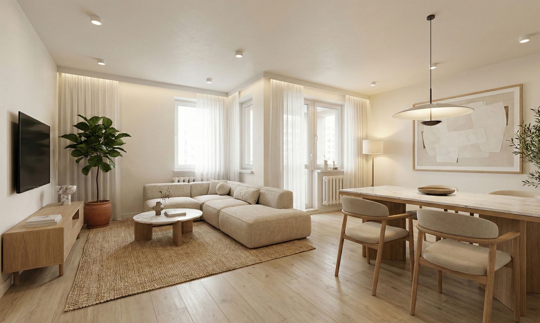 3-Room Apartment with Separate Kitchen – Renovation Opportunity – Praga, 70m2 - Apartment - Sale - Warszawa, Praga-Południe