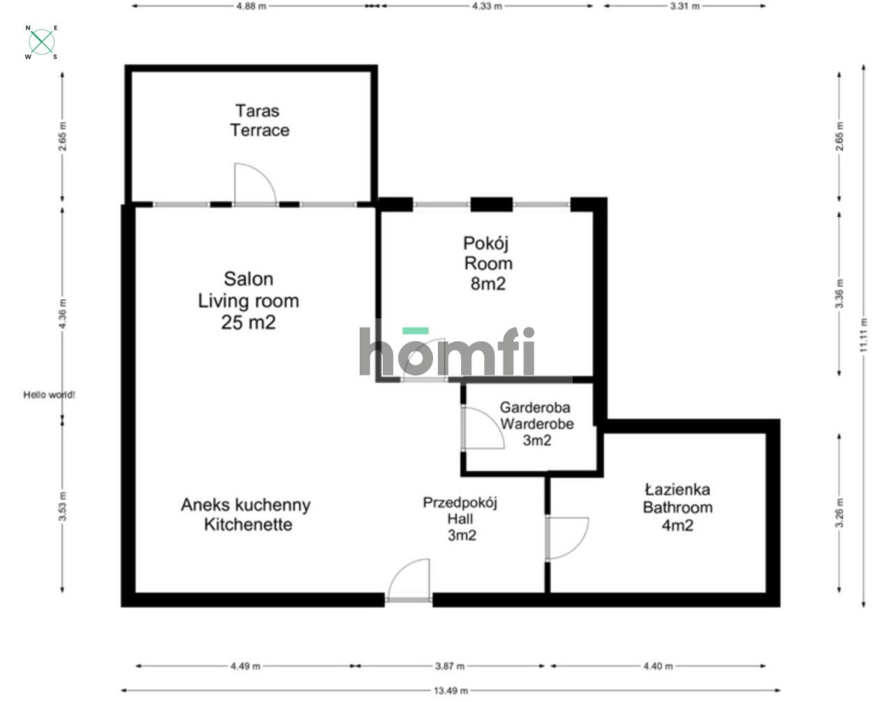 Mieszkanie na wynajem Białowieska|blisko Magnolii - Apartment - Rent - Wrocław, Fabryczna / Popowice