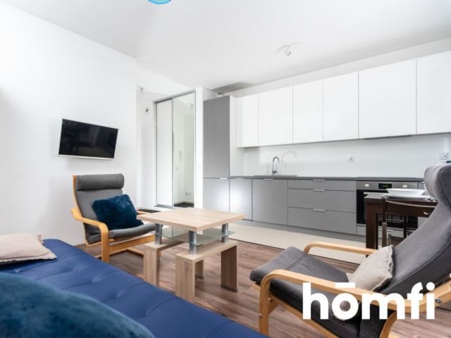 For rent - Comfortable studio apartment with a large balcony, Kraków, Czyżyny - Квартира - Оренда - Kraków, Nowa Huta / Czyżyny