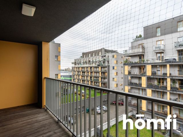 For rent - Comfortable studio apartment with a large balcony, Kraków, Czyżyny - Квартира - Оренда - Kraków, Nowa Huta / Czyżyny