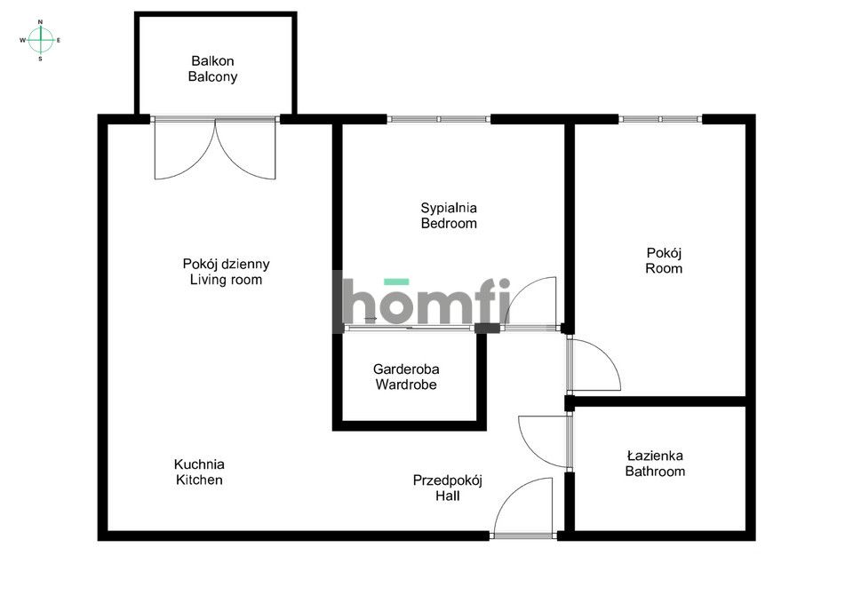 3 room loft apartment - Młynarska St. - Квартира - Оренда - Wrocław, Psie Pole / Różanka