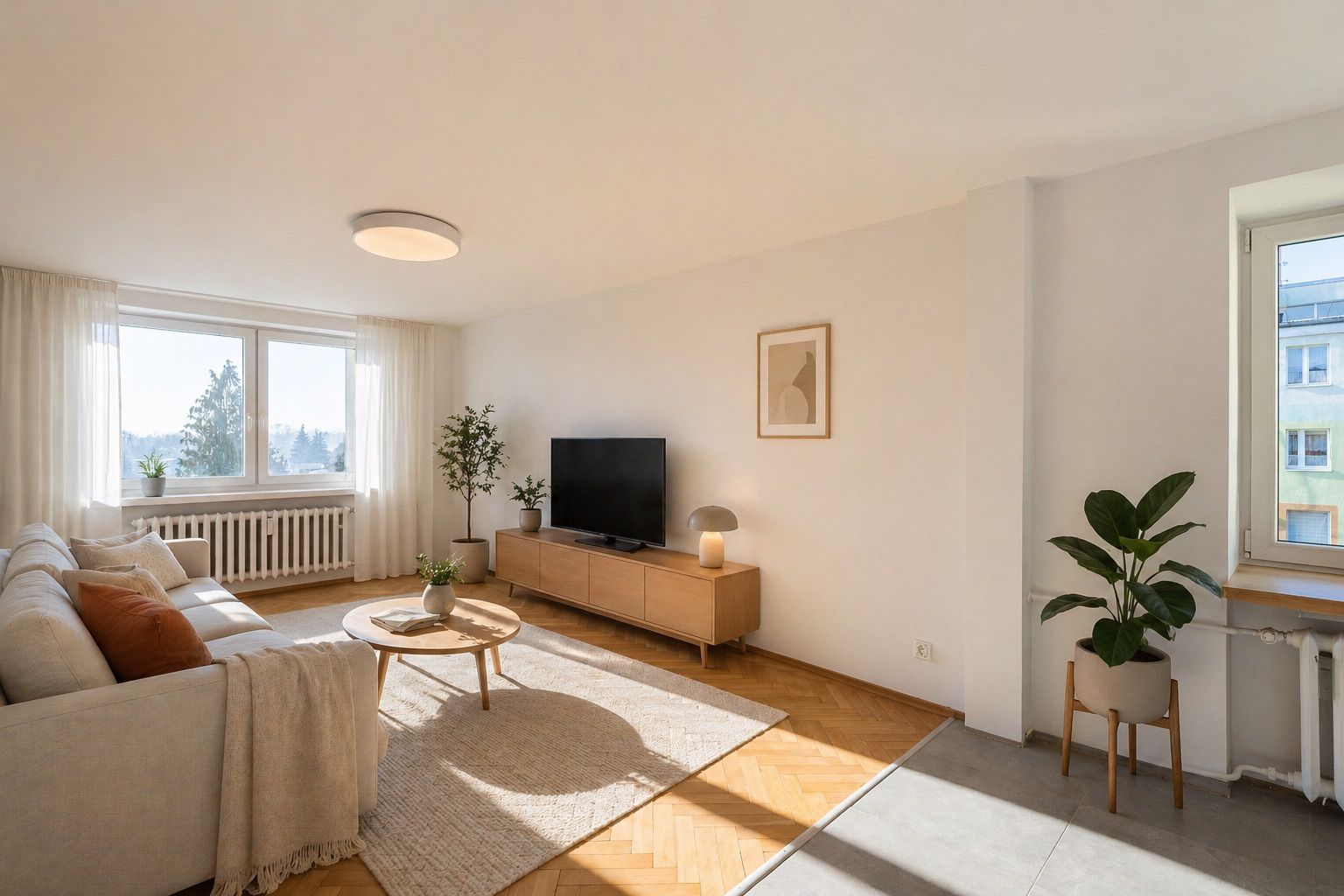 2-pokojowe mieszkanie | 47 m² | Bardowskiego - Mieszkanie - Sprzedaż - Pabianicki, Pabianice