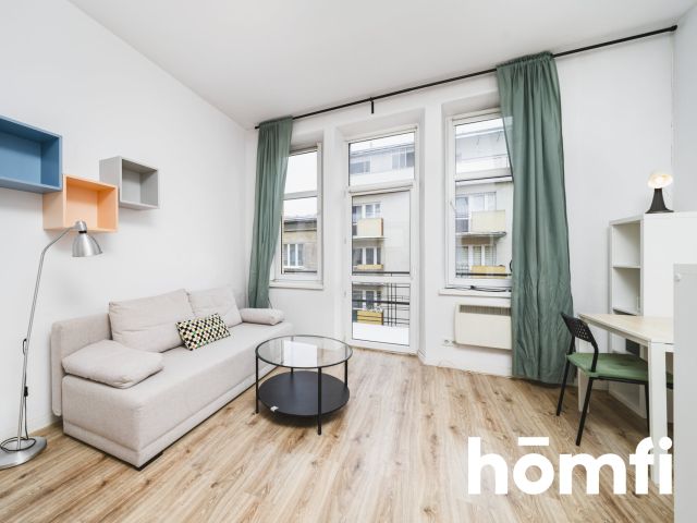 Studio apartment with spacious balcony at Friedleina street - Квартира - Оренда - Kraków, Krowodrza / Bronowice