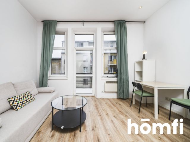 Studio apartment with spacious balcony at Friedleina street - Apartment - Rent - Kraków, Krowodrza / Bronowice