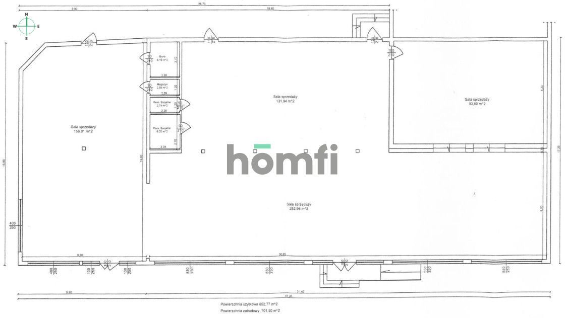 Office–Retail–Warehouse Property near A4, Dębica - Комерційне приміщення - Продаж - Dębicki, Dębica