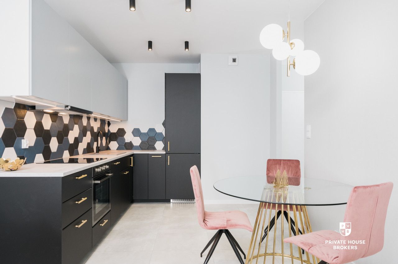 2room 45m2 in high standard, Mogilska Tower 2 at Łaszkiewicza street - Apartment - Rent - Kraków, Śródmieście / Prądnik Czerwony