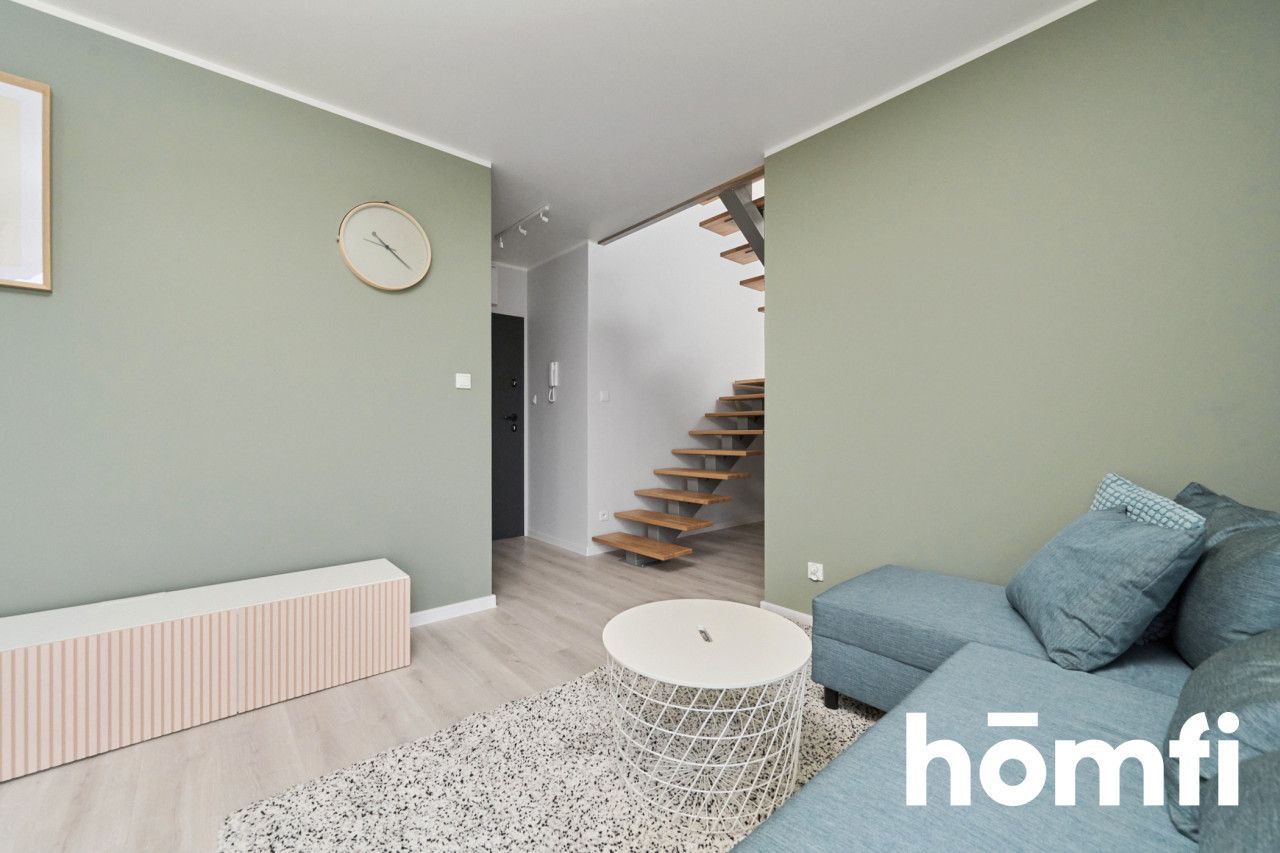 3 rooms with mezzanine and terrace 32m2 - Jagodno - Apartment - Rent - Wrocław, Krzyki / Jagodno