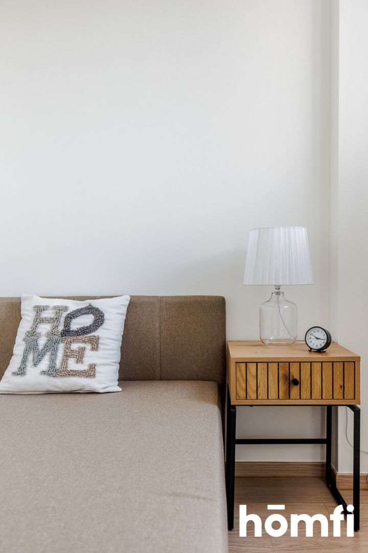 Studio with bedroom| Wilanowska metro station| parking spot - Apartment - Rent - Warszawa, Mokotów / Ksawerów