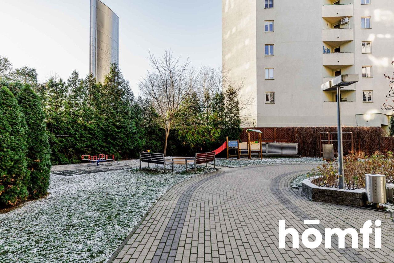 Studio with bedroom| Wilanowska metro station| parking spot - Apartment - Rent - Warszawa, Mokotów / Ksawerów