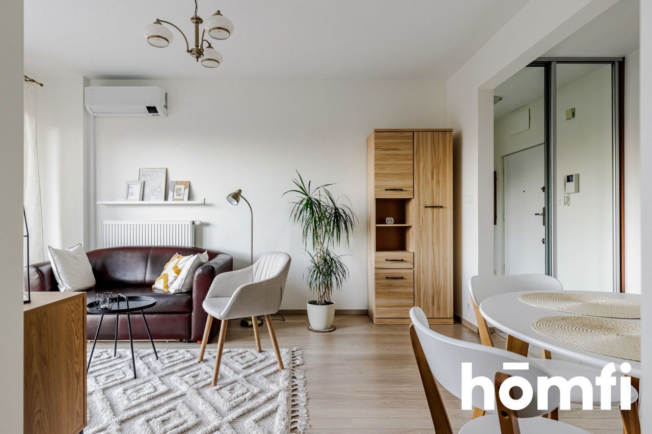 Studio with bedroom| Wilanowska metro station| parking spot - Квартира - Оренда - Warszawa, Mokotów / Ksawerów