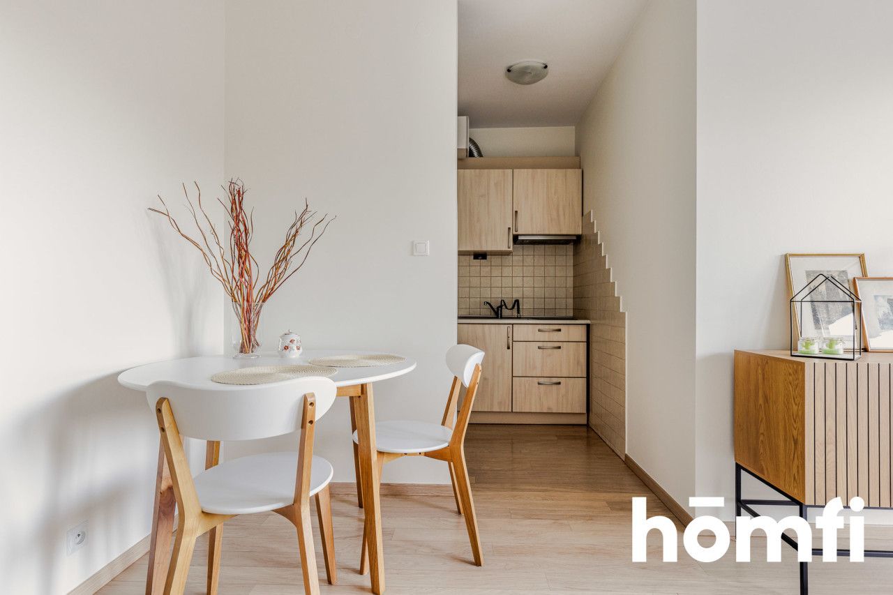 Studio with bedroom| Wilanowska metro station| parking spot - Apartment - Rent - Warszawa, Mokotów / Ksawerów