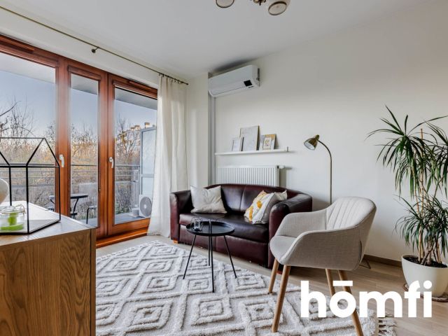 Studio z wydzieloną sypialnią| Metro Wilanowska| parking - Mieszkanie - Wynajem - Warszawa, Mokotów / Ksawerów