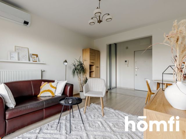 Studio z wydzieloną sypialnią| Metro Wilanowska| parking - Mieszkanie - Wynajem - Warszawa, Mokotów / Ksawerów