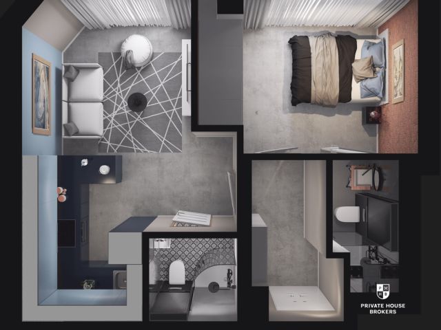 Mieszkanie 42m2 po remoncie ul. Bonerowska - Mieszkanie - Sprzedaż - Kraków, Śródmieście / Stare Miasto