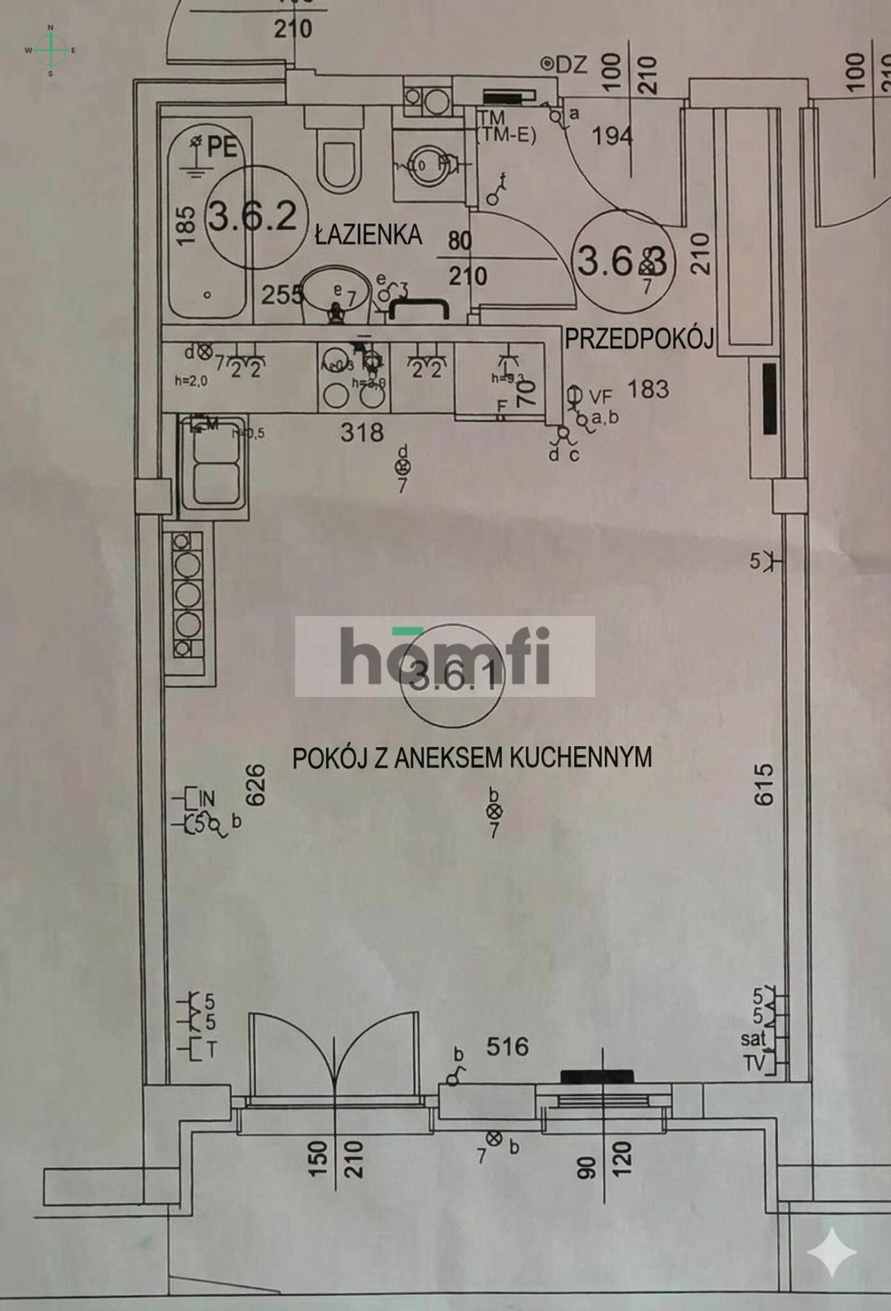 Nowoczesne studio w świetnej lokalizacji z tarasem i widokiem na zieleń - Mieszkanie - Wynajem - Kraków, Krowodrza / Bronowice Małe