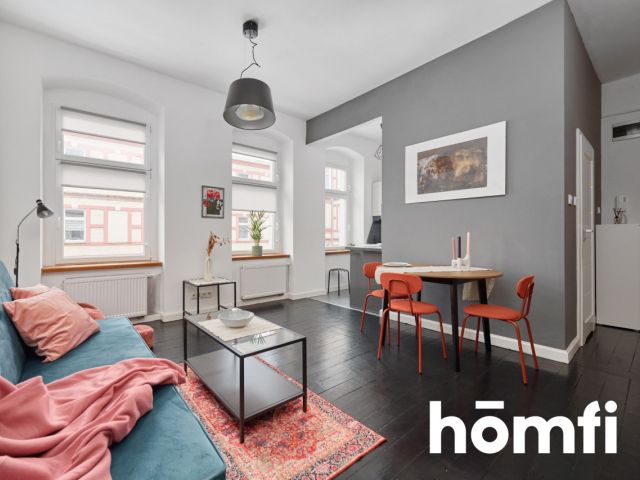 44m²|Świetna lokalizacja|Ciche|Kamienica|Dla pary - Mieszkanie - Wynajem - Wrocław, Śródmieście / Nadodrze