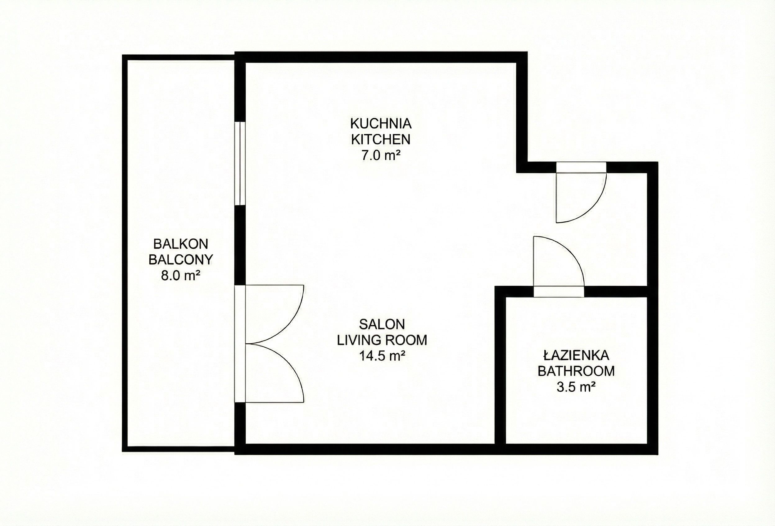 Kawalerka | Wysoki standard | Legnicka 33 | Blisko centrum! - Mieszkanie - Wynajem - Wrocław, Stare Miasto / Szczepin