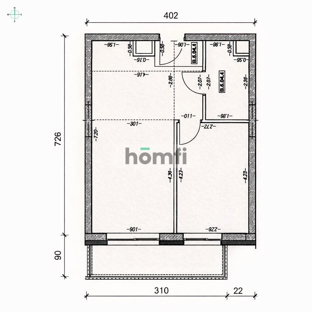 Nowoczesne 2-pokojowe mieszkanie z miejscem parkingowym i komórką lokatorską | - Apartment - Rent - Łódź, Polesie