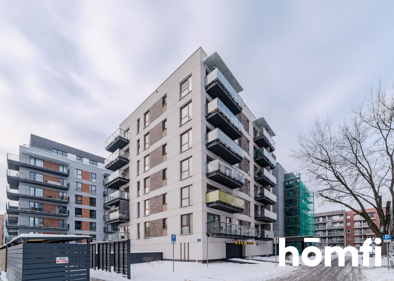 Nowoczesne 2-pokojowe mieszkanie z miejscem parkingowym i komórką lokatorską | - Apartment - Rent - Łódź, Polesie