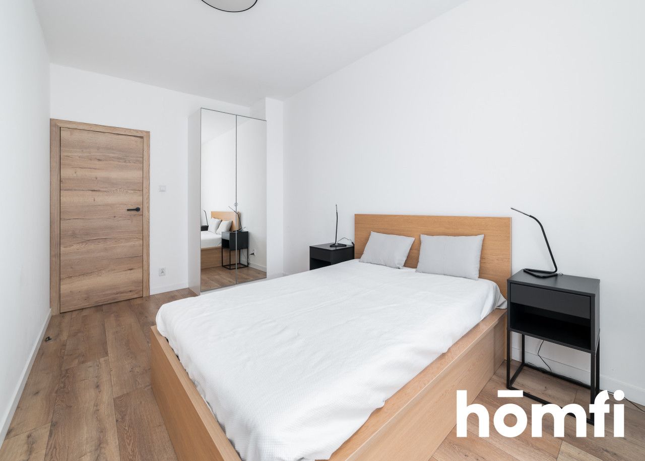 Nowoczesne 2-pokojowe mieszkanie z miejscem parkingowym i komórką lokatorską | - Apartment - Rent - Łódź, Polesie