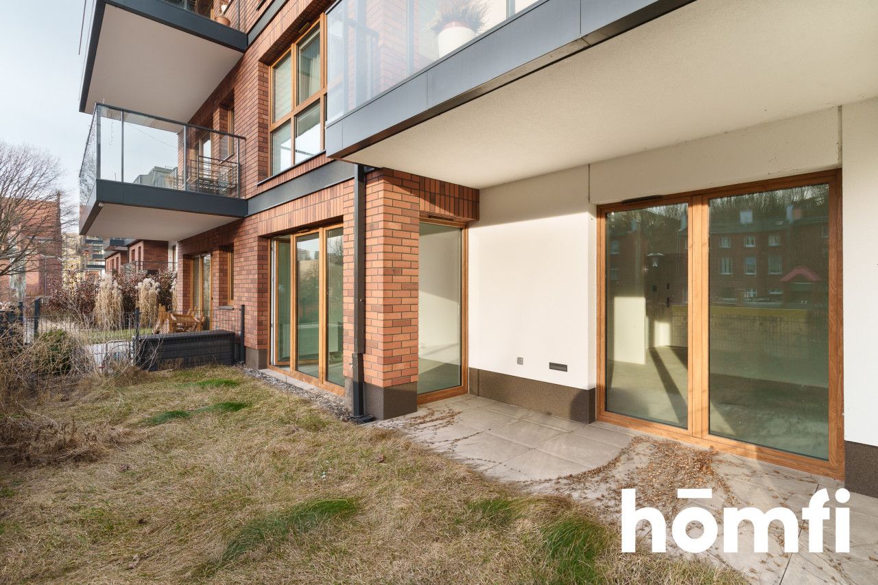 Ground floor, 2 rooms, 31 m² terrace Allcon development - Apartment - Sale - Gdańsk, Siedlce