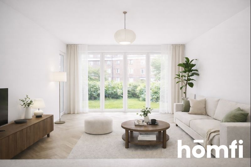 Ground floor, 2 rooms, 31 m² terrace Allcon development - Apartment - Sale - Gdańsk, Siedlce