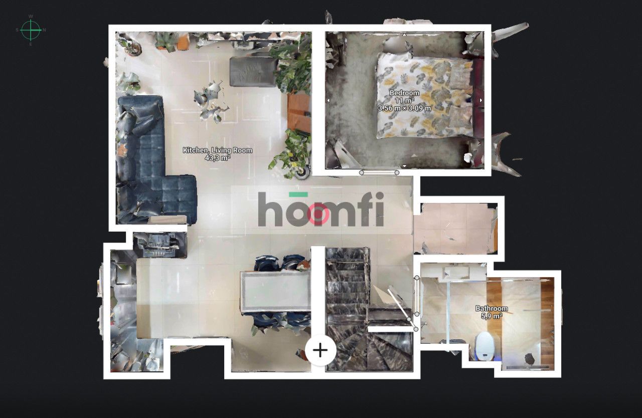 Two-level Apartment 120 sqm with a Garden - Apartment - Sale - Wołomiński, Ząbki