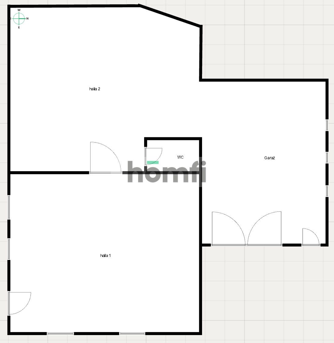 Commercial–Warehouse–Office Property - Łańcut - 338 m2 - Комерційне приміщення - Продаж - Łańcucki, Łańcut