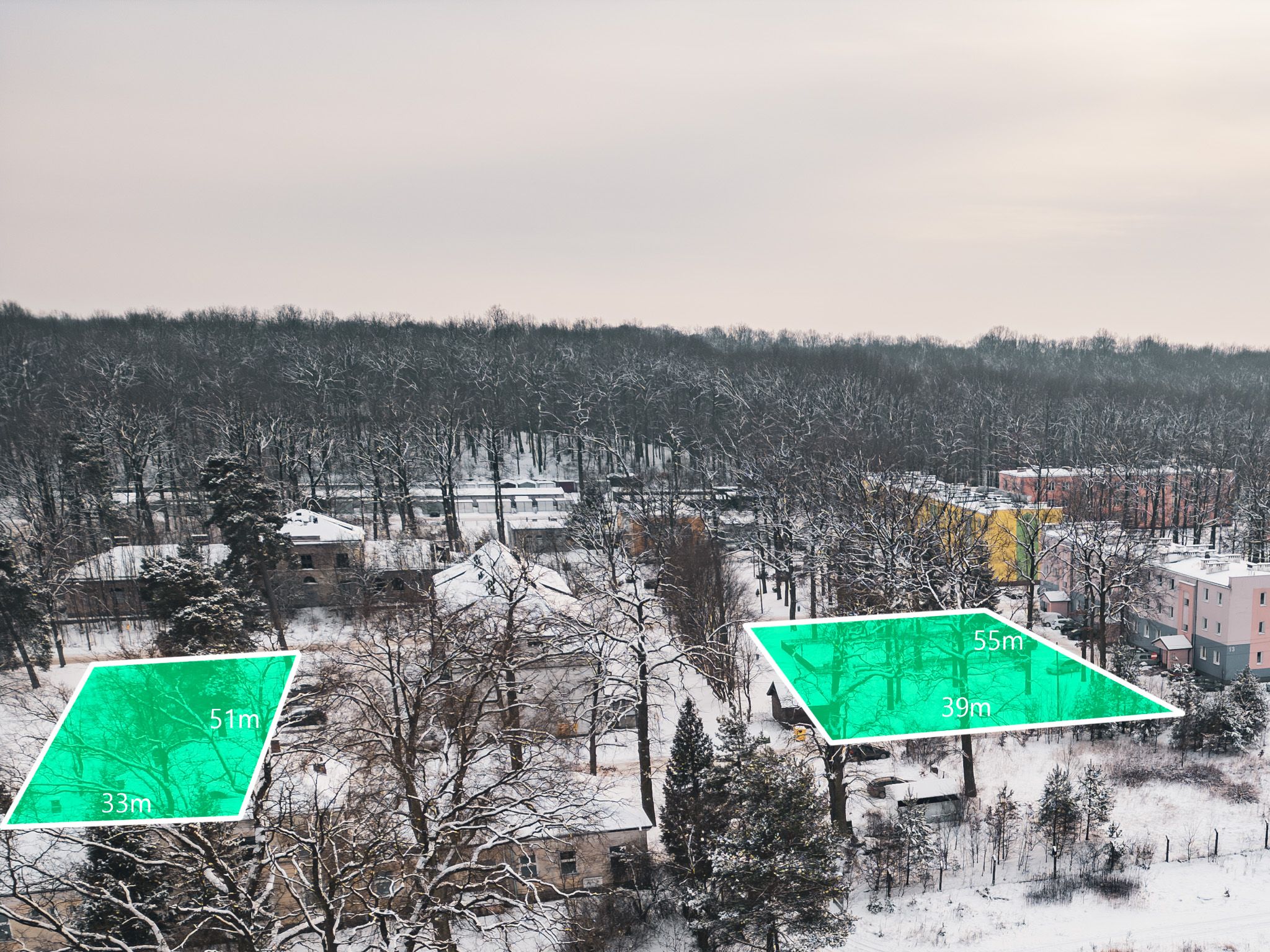 plots for the construction of apartment blocks - Ділянка - Продаж - Rycki, Dęblin / Stawy