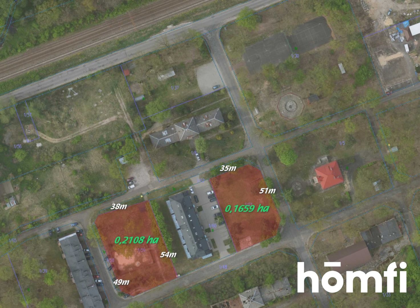 plots for the construction of apartment blocks - Plot - Sale - Rycki, Dęblin / Stawy