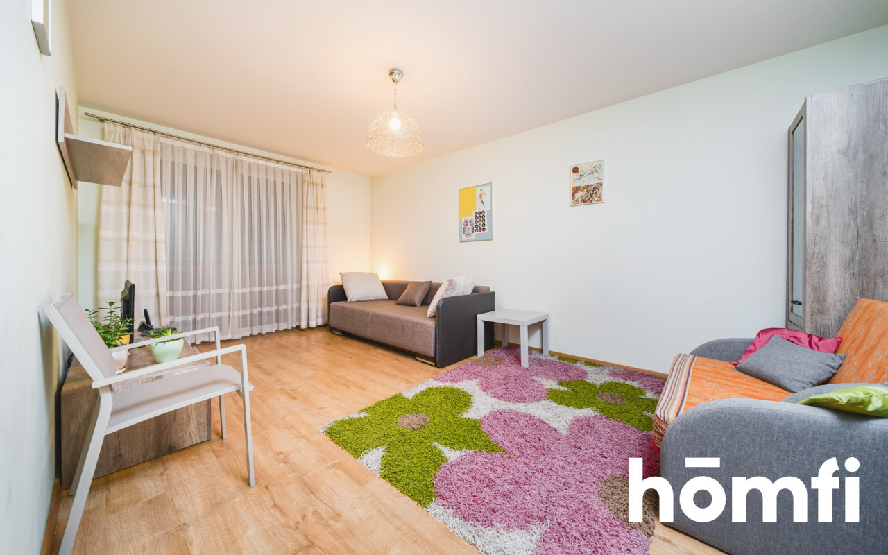 Apartment of 39 m2 with balcony and a separate kitchen in Włoska street on Wola Duchacka - Квартира - Оренда - Kraków, Podgórze / Wola Duchacka