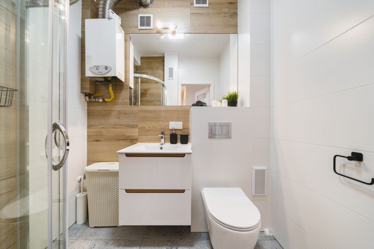 Modern two room apartment, Krzywy Zaułek Street - Apartment - Rent - Kraków, Krowodrza / Bronowice