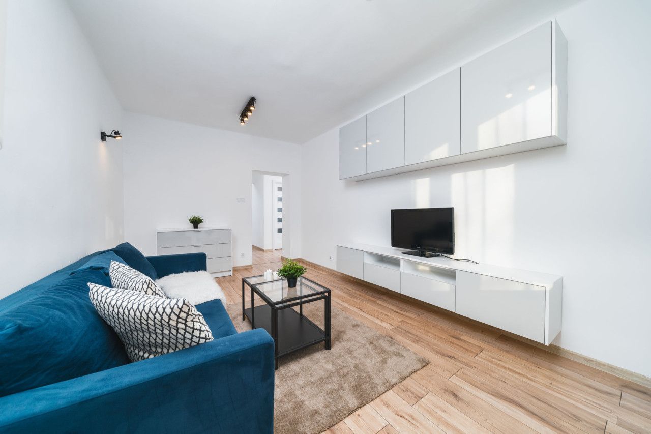 Modern two room apartment, Krzywy Zaułek Street - Apartment - Rent - Kraków, Krowodrza / Bronowice