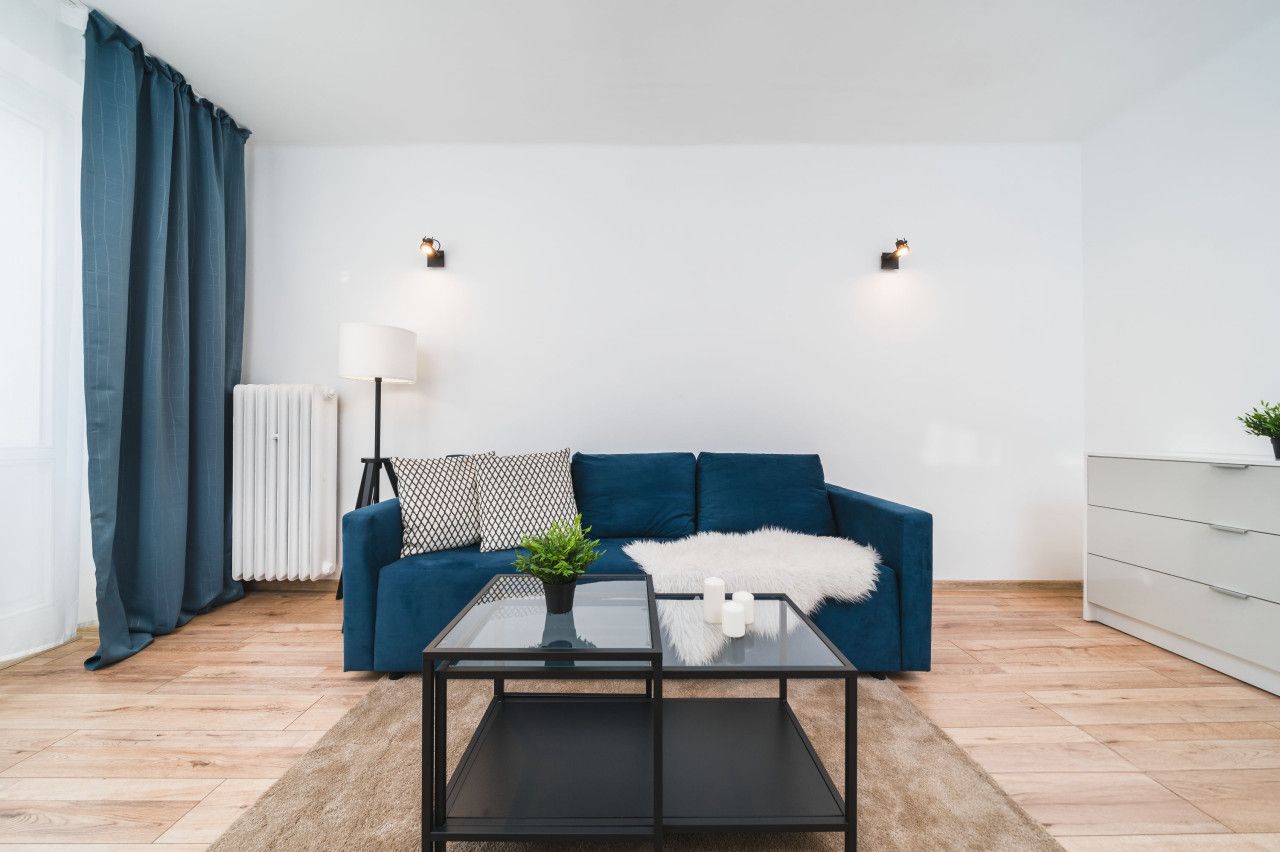 Modern two room apartment, Krzywy Zaułek Street - Apartment - Rent - Kraków, Krowodrza / Bronowice