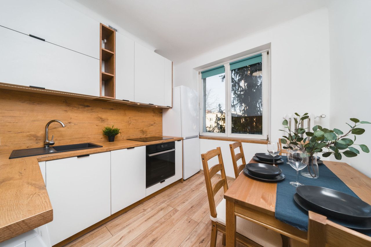 Modern two room apartment, Krzywy Zaułek Street - Apartment - Rent - Kraków, Krowodrza / Bronowice