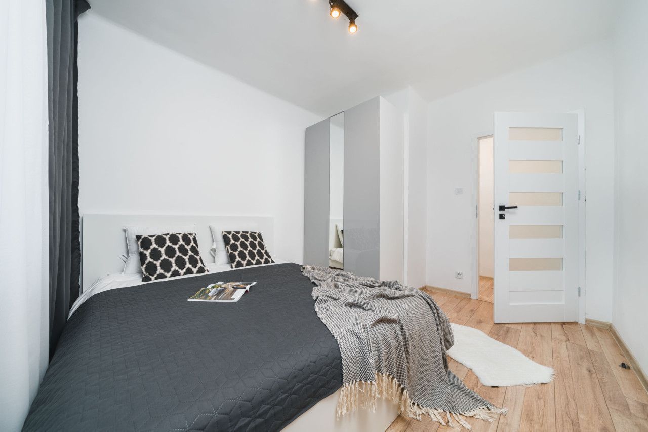 Modern two room apartment, Krzywy Zaułek Street - Apartment - Rent - Kraków, Krowodrza / Bronowice