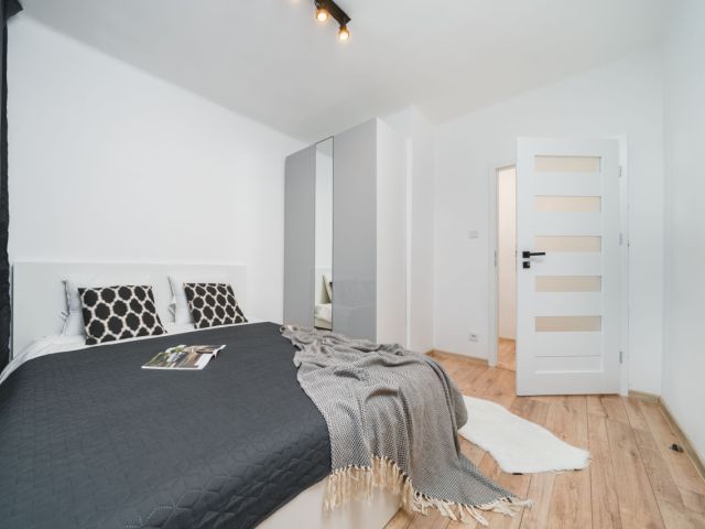 Modern two room apartment, Krzywy Zaułek Street - Apartment - Rent - Kraków, Krowodrza / Bronowice