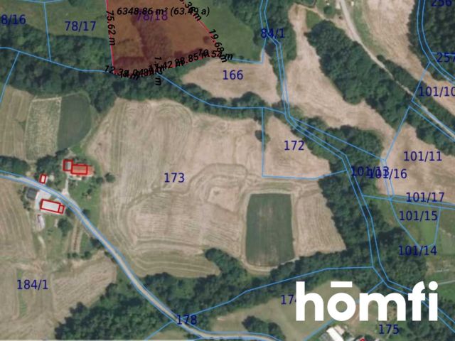 DZIAŁKA Z WARUNKAMI ZABUDOWY – MĘCINA - Działka - Sprzedaż - Limanowski, Limanowa / Męcina