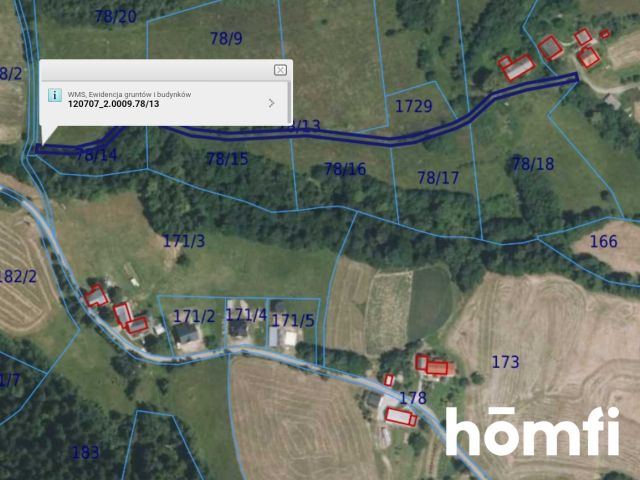 DZIAŁKA Z WARUNKAMI ZABUDOWY – MĘCINA - Działka - Sprzedaż - Limanowski, Limanowa / Męcina