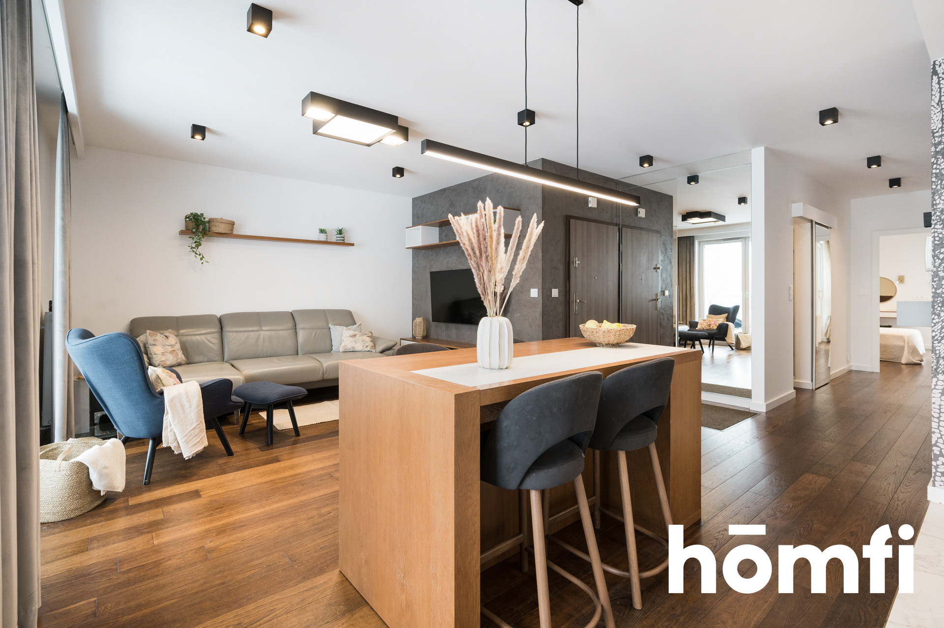 3-room - 73 m2 | View of the Vistula River | Zabłocie - Apartment - Rent - Kraków, Zabłocie