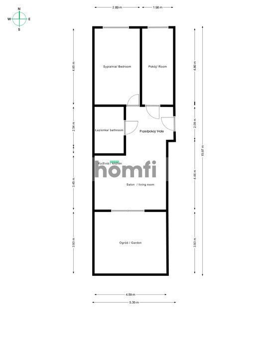 PREMIUM 3-ROOM APARTMENT WITH A GARDEN | NOVA KLECINA 2025 ! - Квартира - Продаж - Wrocławski, Kąty Wrocławskie / Zabrodzie