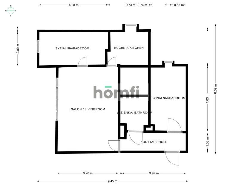 3-room apartment on Szpitalna Street – space and potential in the heart of the city ! - Apartment - Sale - Wrocław, Stare Miasto