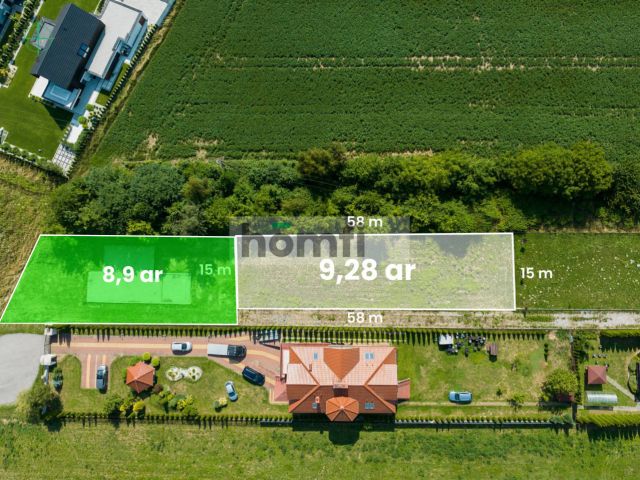 Building plot in green area | Zakarnie - Plot - Sale - Kraków, Nowa Huta / Mogiła