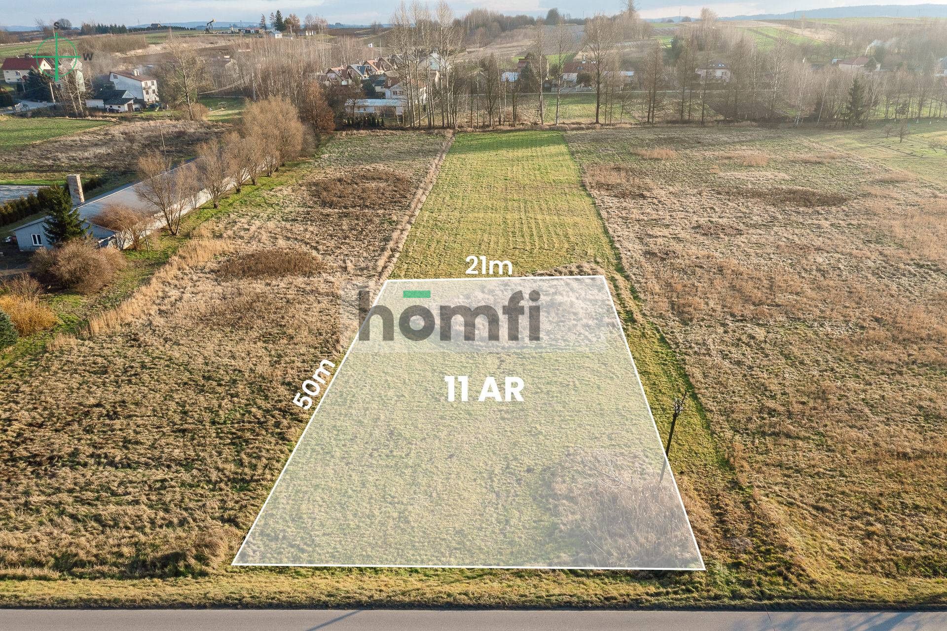 Atrakcyjna Działka 11 ar 10 minut od Rzeszowa - Działka - Sprzedaż - Rzeszowski, Boguchwała / Zgłobień