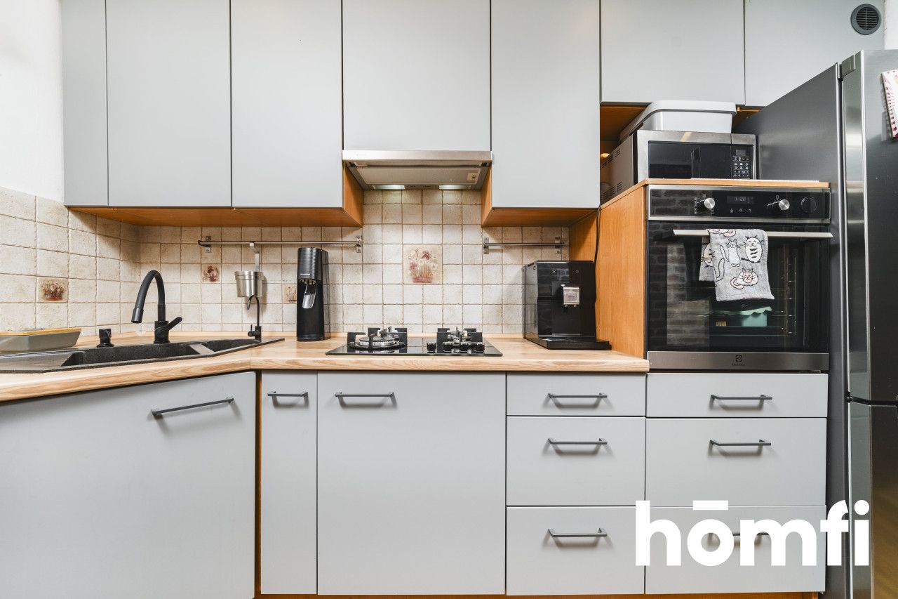 Bright 3-room apartment with a view of the green Borek area - Apartment - Sale - Kraków, Podgórze / Łagiewniki-Borek Fałęcki