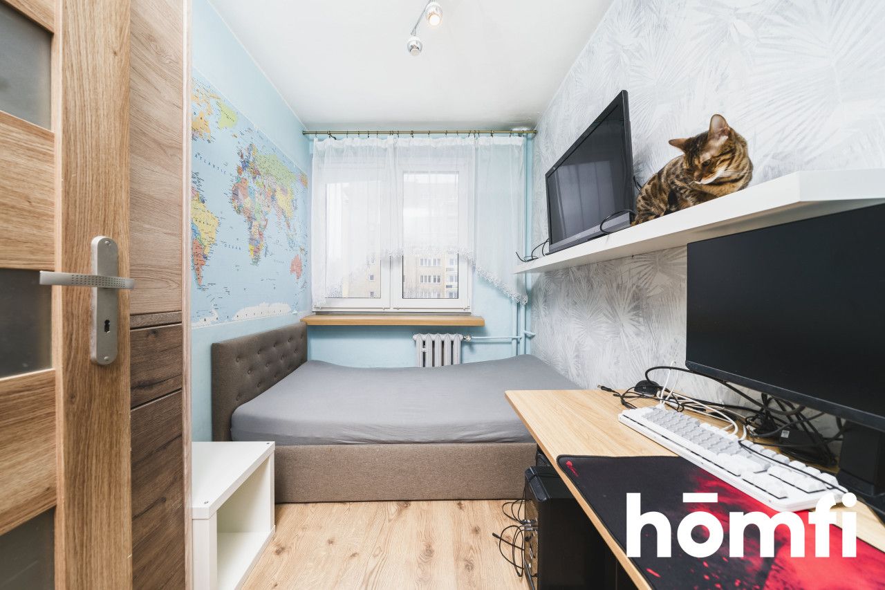 Bright 3-room apartment with a view of the green Borek area - Apartment - Sale - Kraków, Podgórze / Łagiewniki-Borek Fałęcki