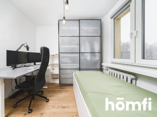 Bright 3-room apartment with a view of the green Borek area - Apartment - Sale - Kraków, Podgórze / Łagiewniki-Borek Fałęcki