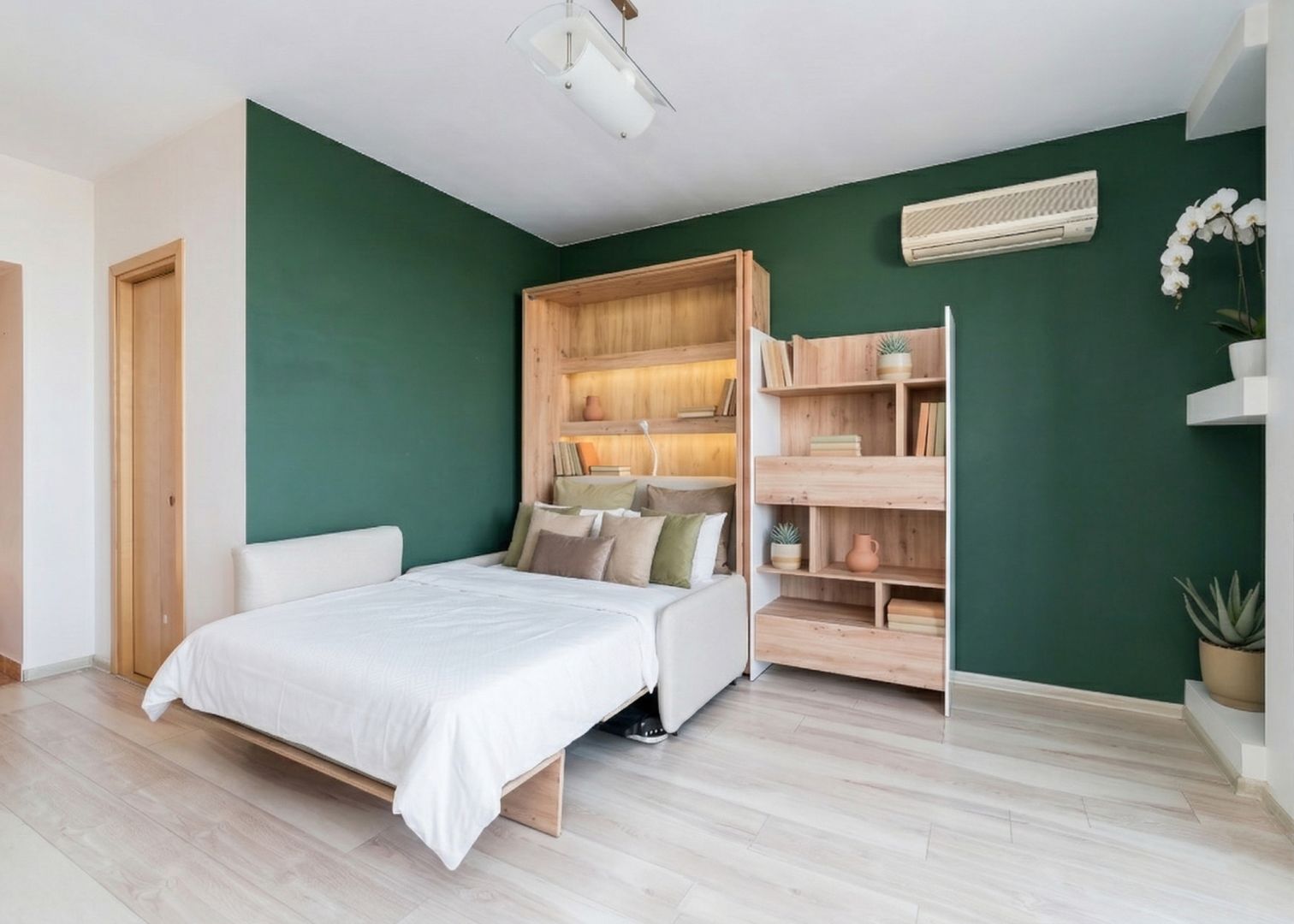 Kawalerka z klimatyzacją i balkonem – centrum Łodzi, ul. Kościuszki - Mieszkanie - Wynajem - Łódź, Śródmieście