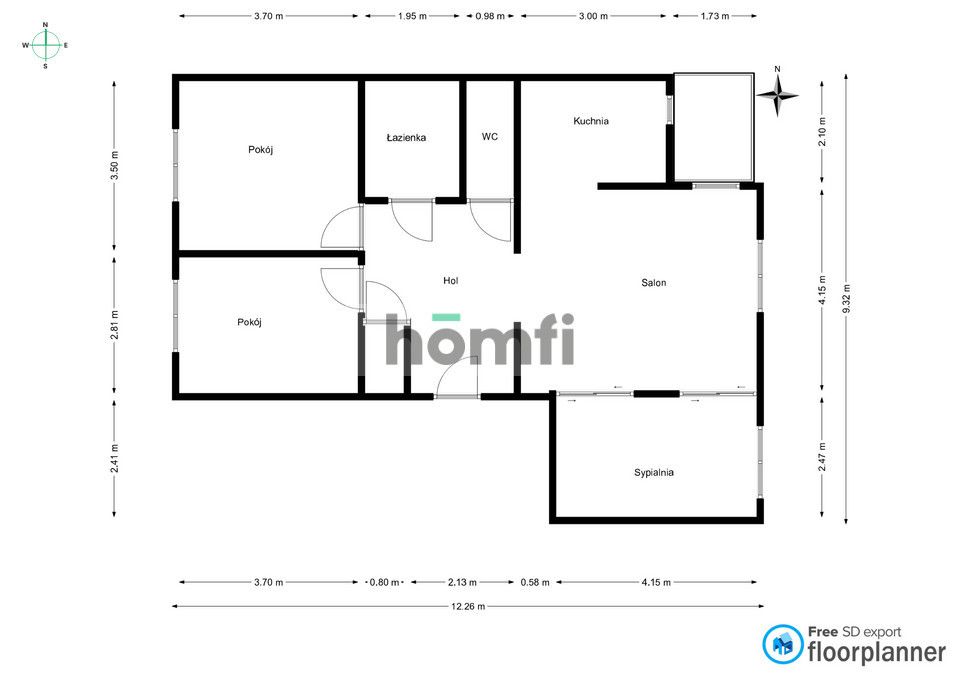 Komfortowe 4 pokoje | Lipkowe Zacisze - Mieszkanie - Sprzedaż - Piekary Śląskie, Lipka